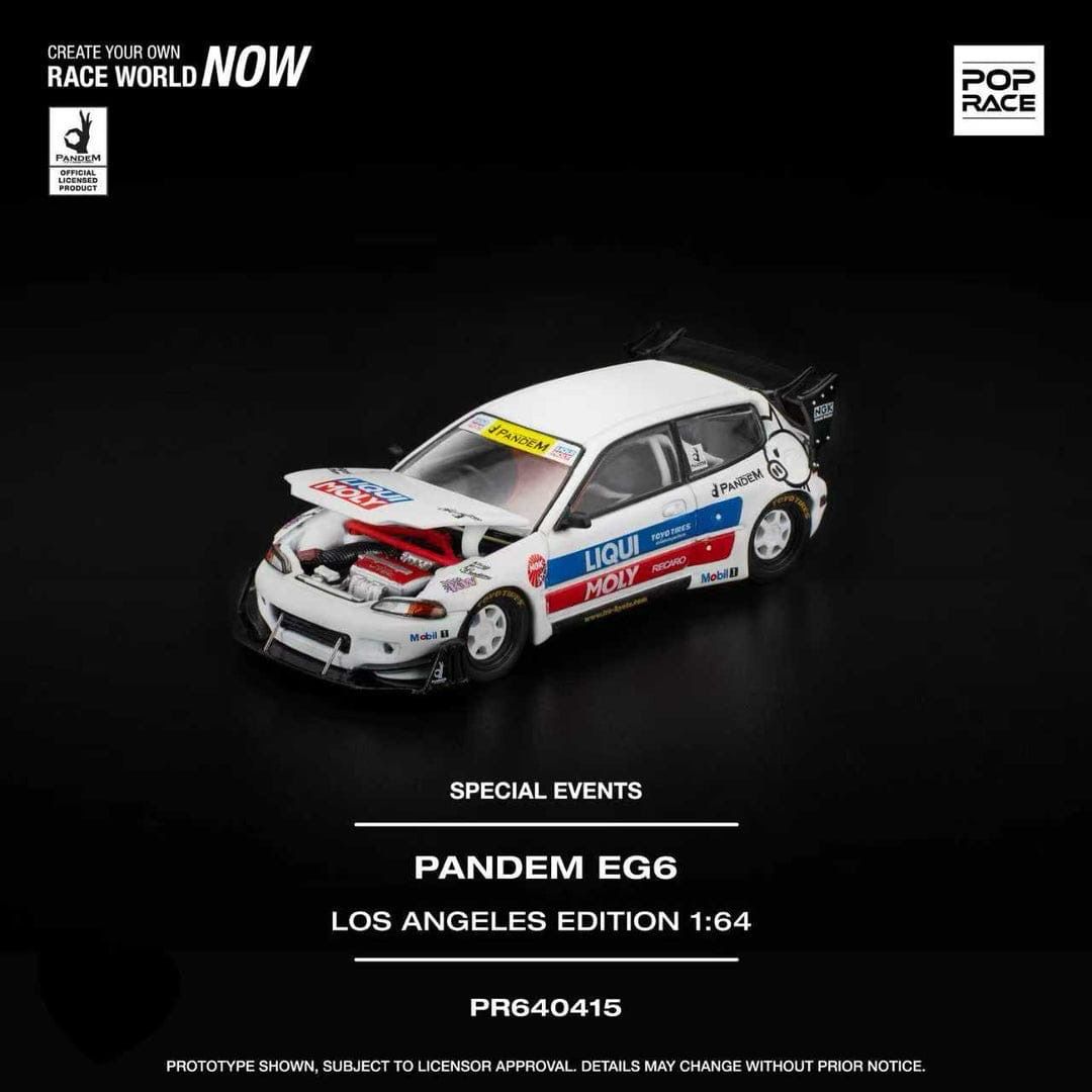 [PREORDER] POP RACE Pandem EG6 (PR64-415) | 2026 Los Angeles Edition