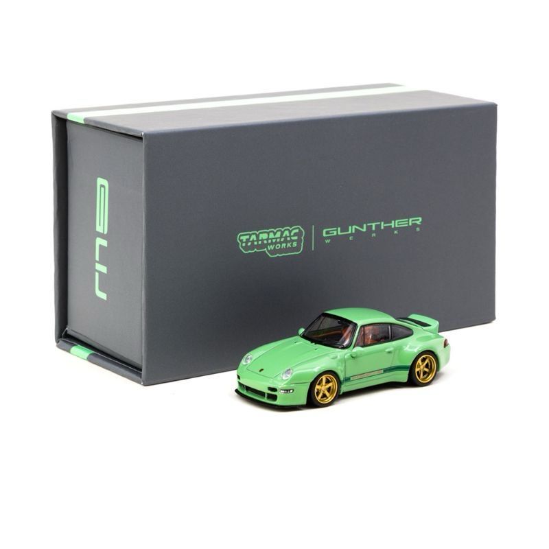 [PREORDER] Tarmac Works Porsche 993 Gunther Werks Green
