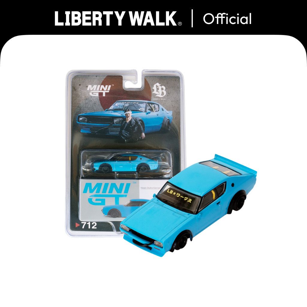 #712 MINI GT Liberty Walk Nissan Skyline Kenmeri Blister Pack Limited Edition LBWK Version 3 Final Edition