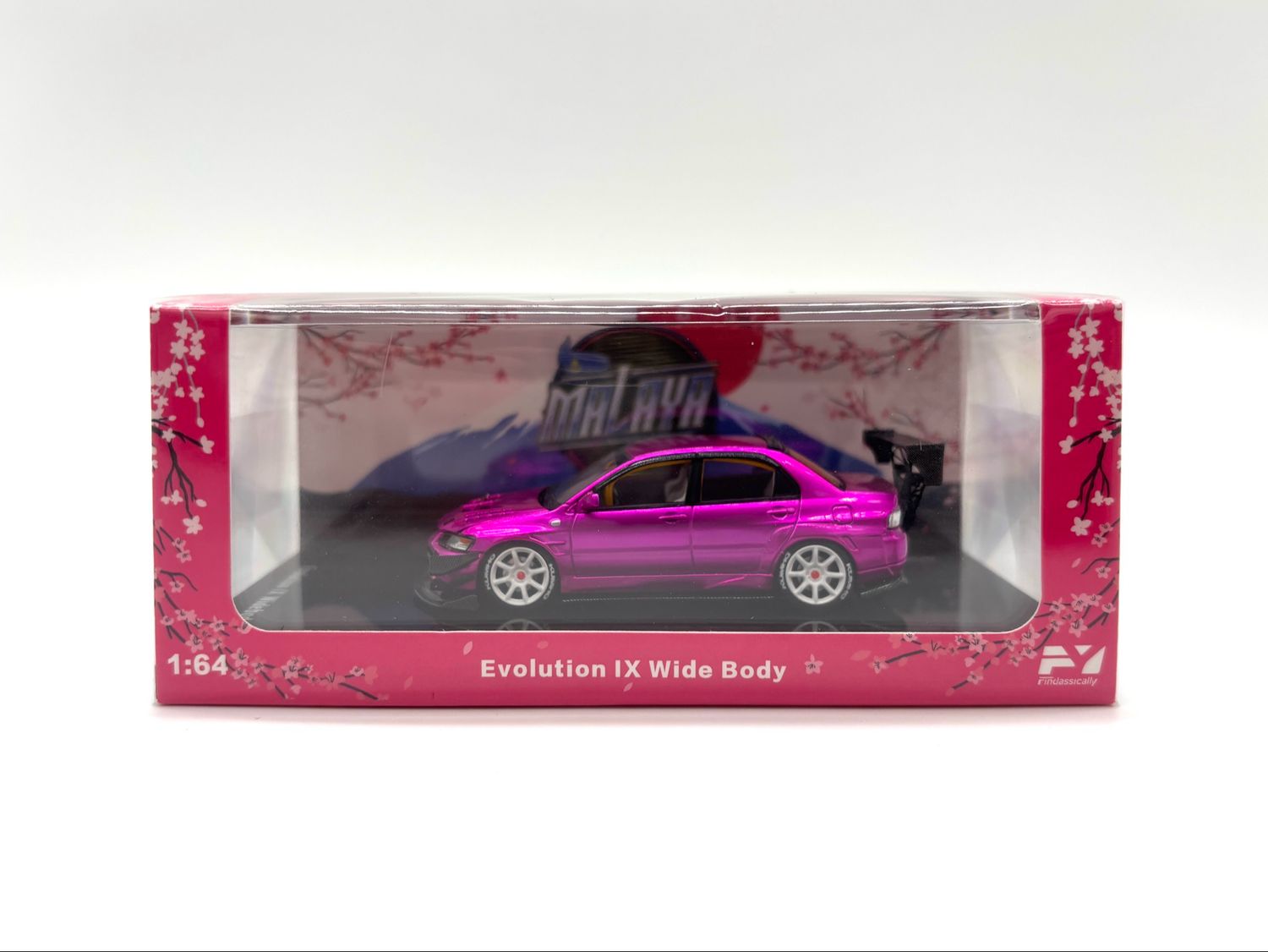 Malaya Hobby Shop x Findassically Mitsubishi Evolution IX Wide Body Pink