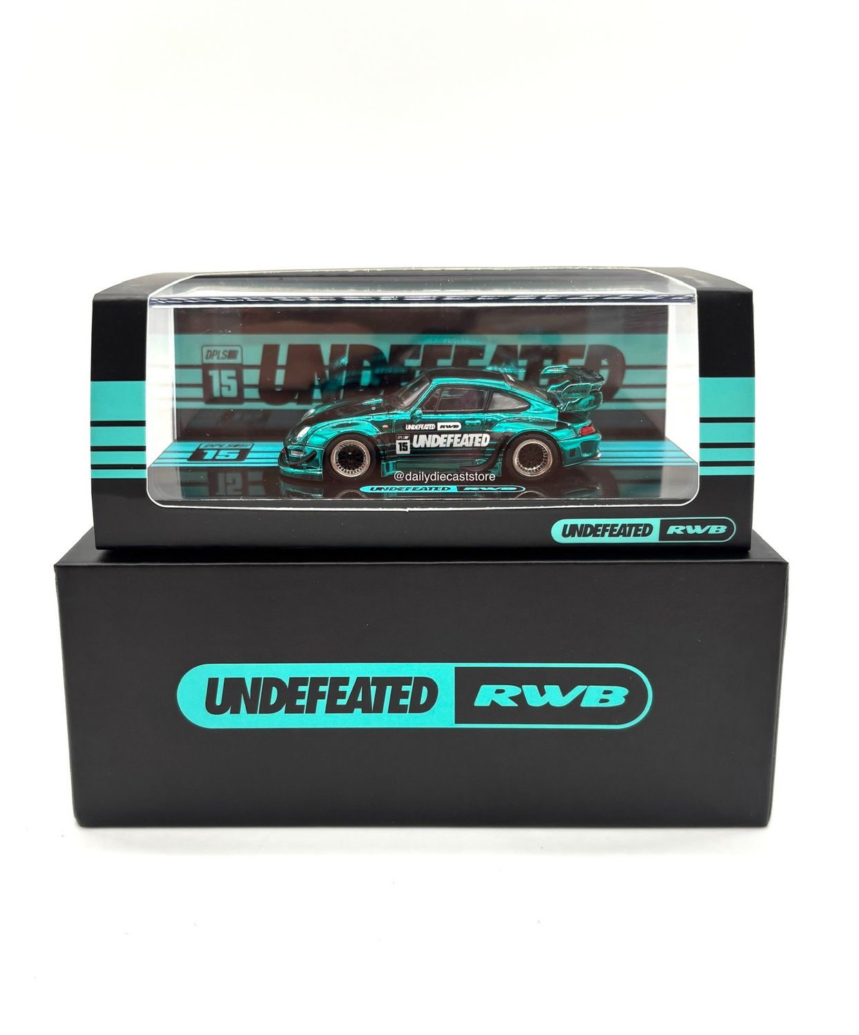 INNO64 x DPLS x UNDEFEATED Porsche RWB Blue Chrome Chase | 2026 Tokyo Autosalon Japan