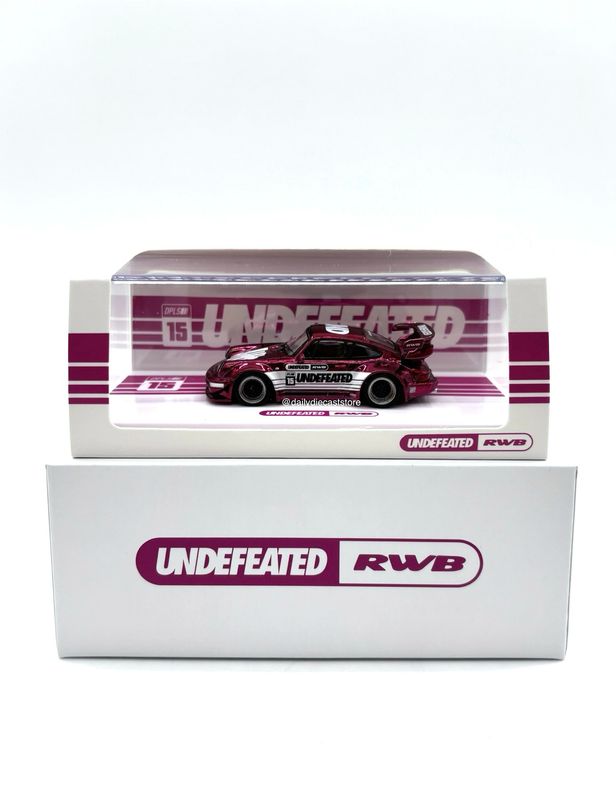 INNO64 x DPLS x UNDEFEATED Porsche RWB Pink Chrome Chase | 2026 Tokyo Autosalon Japan