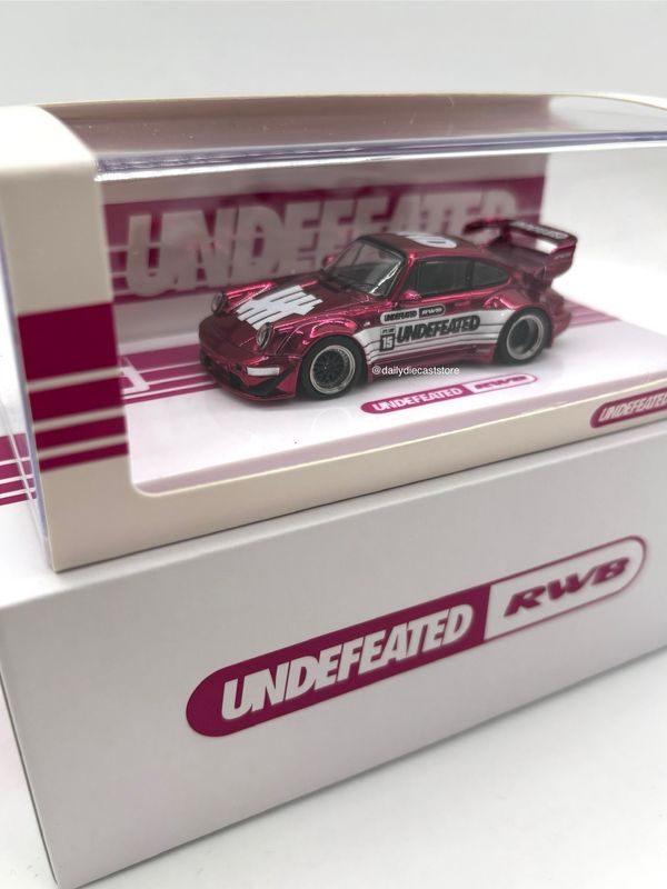 INNO64 x DPLS x UNDEFEATED Porsche RWB Pink Chrome Chase | 2026 Tokyo Autosalon Japan