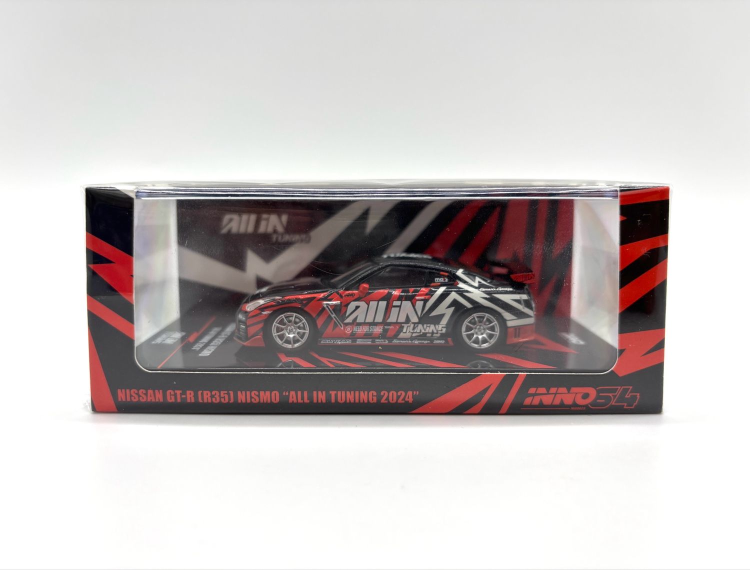 INNO64 Nissan GT-R (R35) Nismo Red & Black | 2024 All In Tuning Show INNO64 Nissan GT-R (R35) Nismo Red & Black | 2024 All In Tuning Show