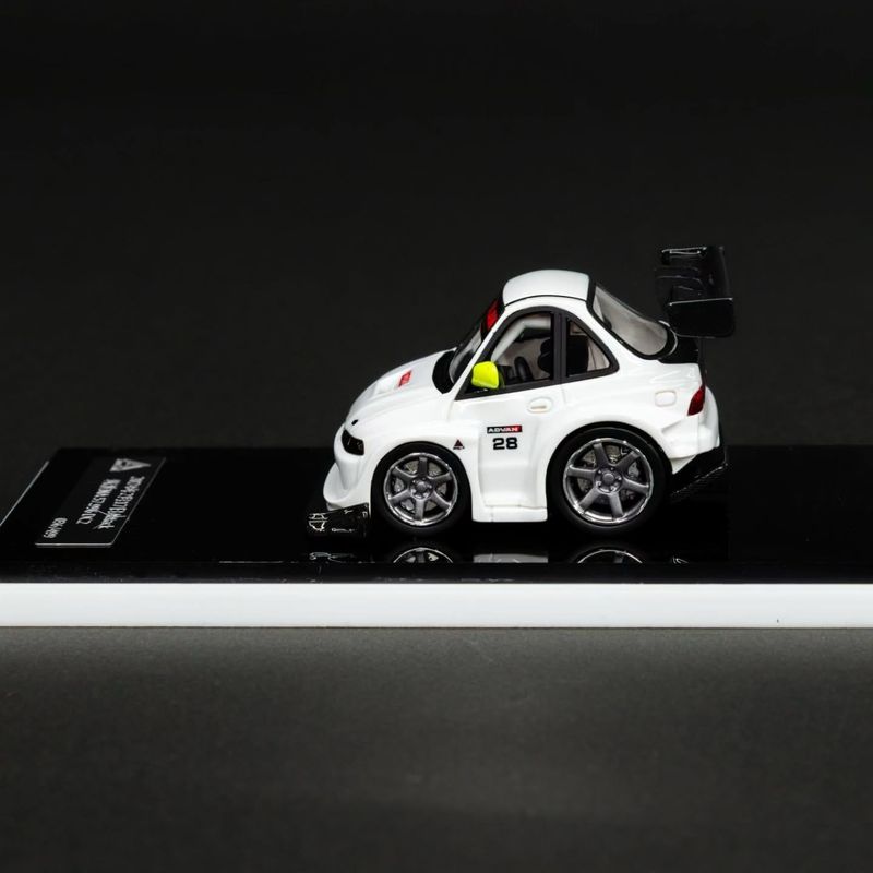 ERA Q x ASLAN Temple Racing Honda Integra DC2 White Resin