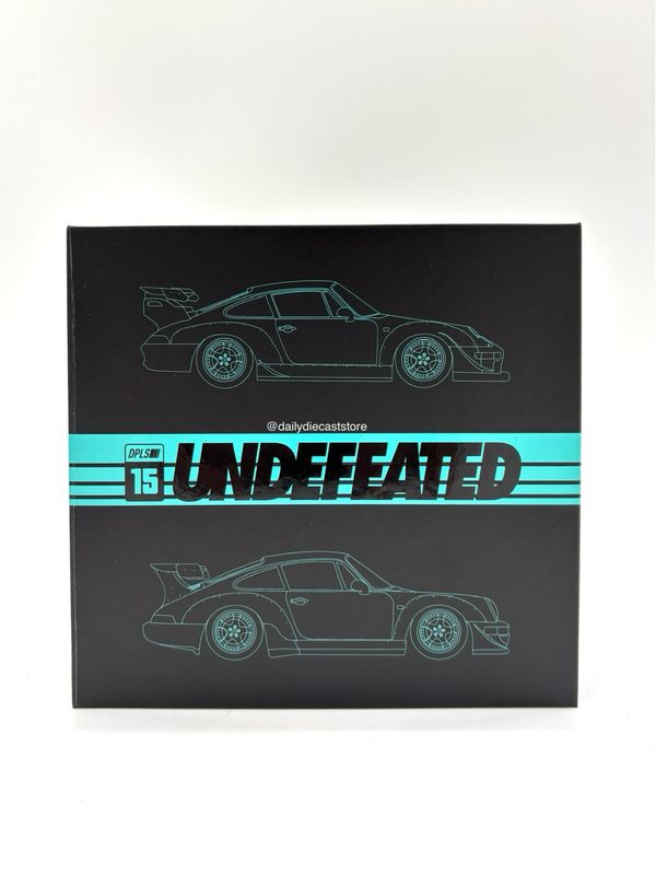 DPLS x UNDEFEATED Porsche RWB Friends &amp; Family Exclusive Chase Box Twin Car Set