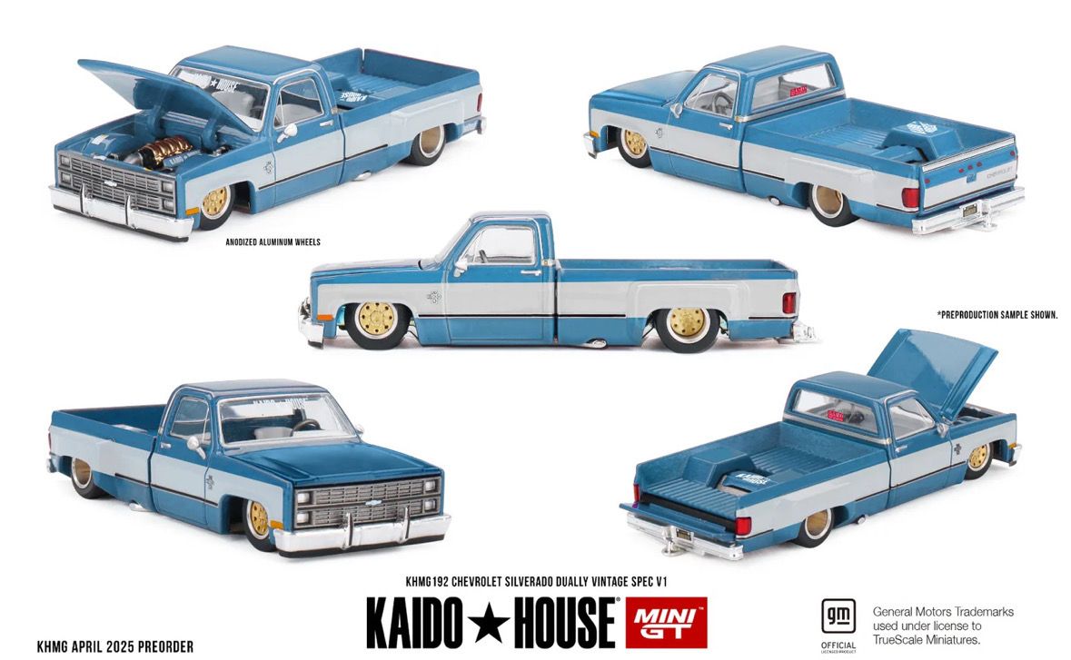 KAIDOHOUSE Chevrolet Silverado Dually Vintage Spec V1 (KHMG192)