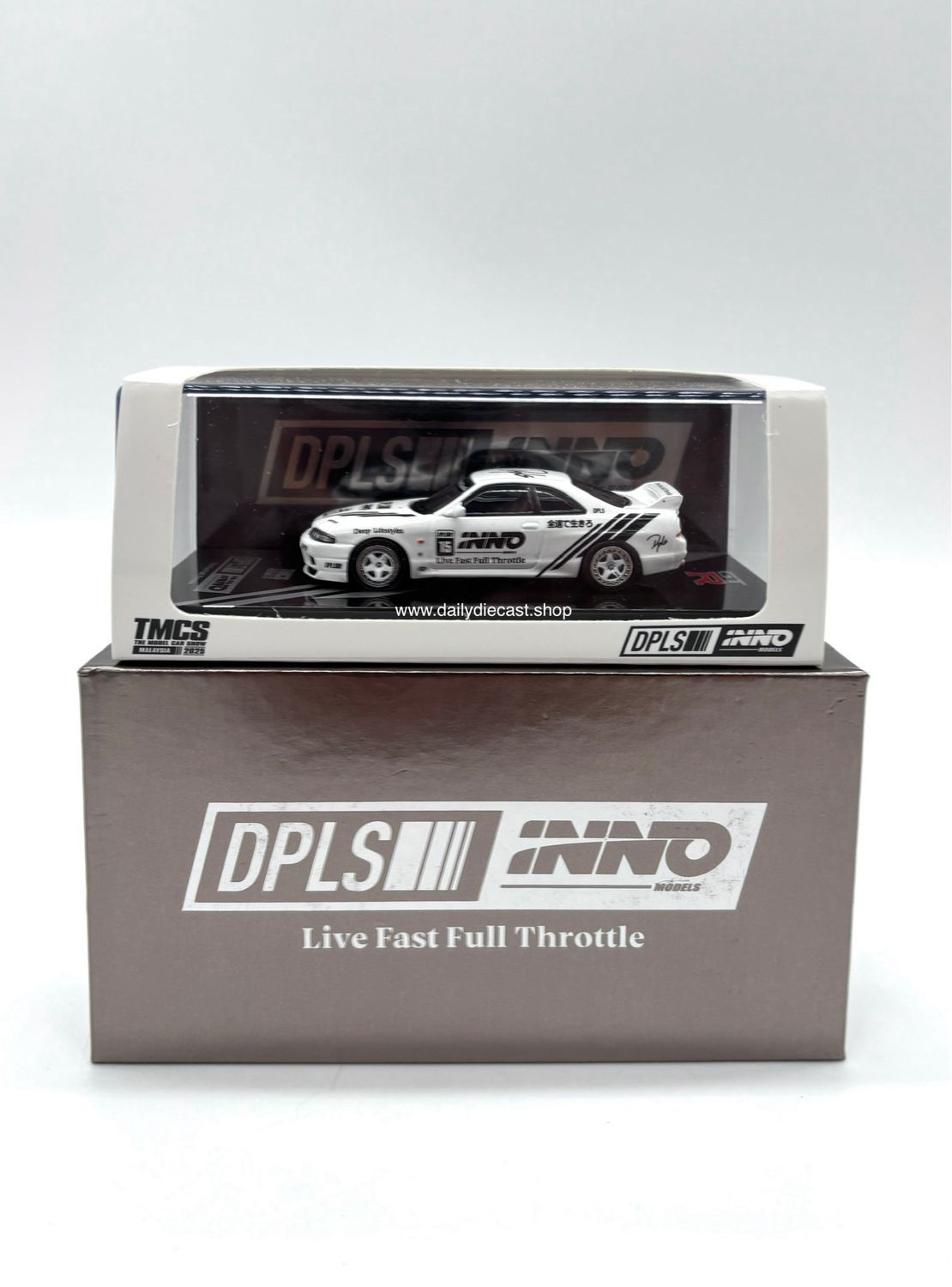 [UNSEALED] INNO64 x DPLS Nissan Skyline R33 GT-R White | 2025 The Model Car Show Malaysia