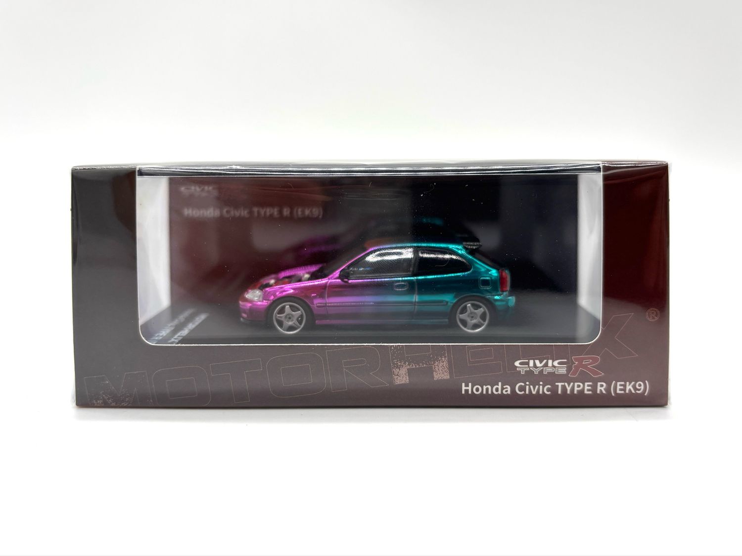 Motorhelix Honda Civic EK9 Magic Chrome | 2026 Mini Car Shop New Year Exclusive