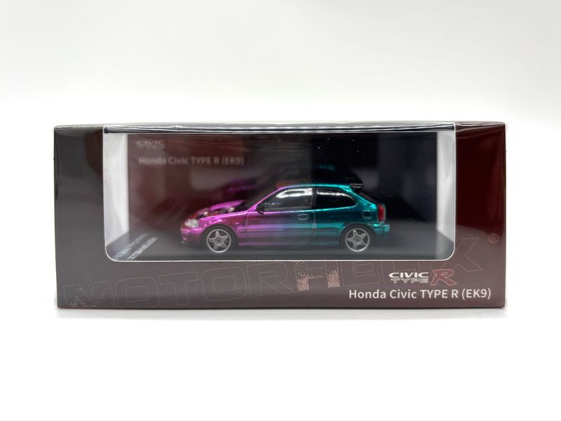 Motorhelix Honda Civic EK9 Magic Chrome | 2026 Mini Car Shop New Year Exclusive