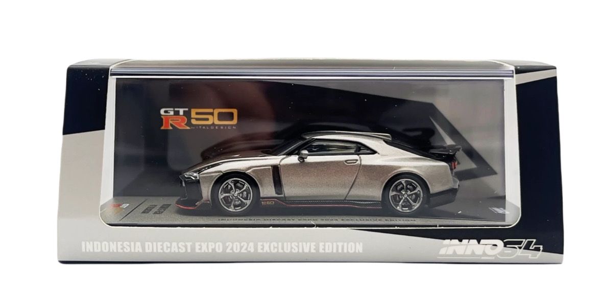 [UNSEALED] INNO64 Nissan GT-R50 By ITALDESIGN | 2024 Indonesia Diecast Expo (IDE11)