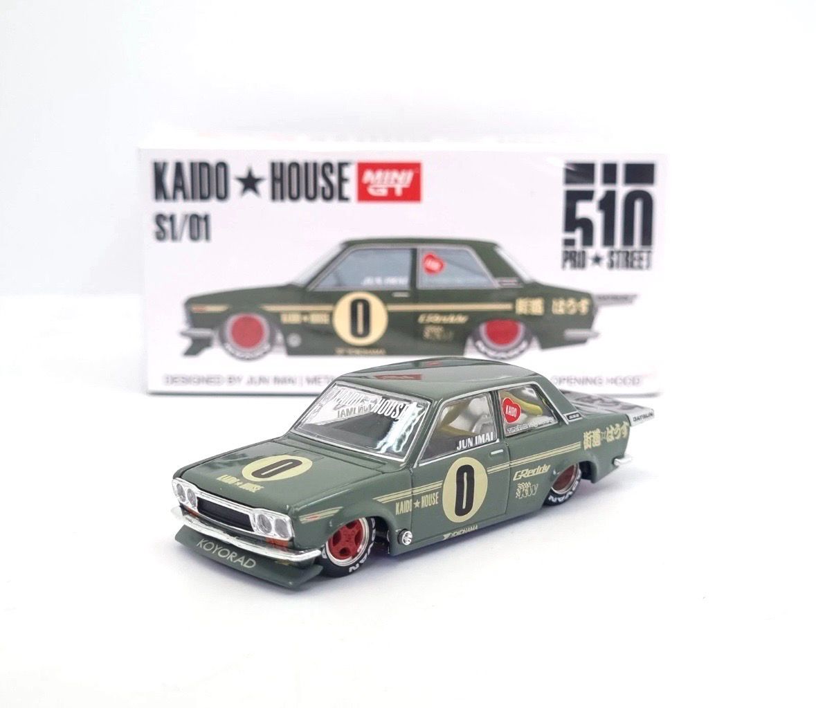 [UNSEALED] KAIDOHOUSE Datsun 510 Pro Street (S1/01) Green