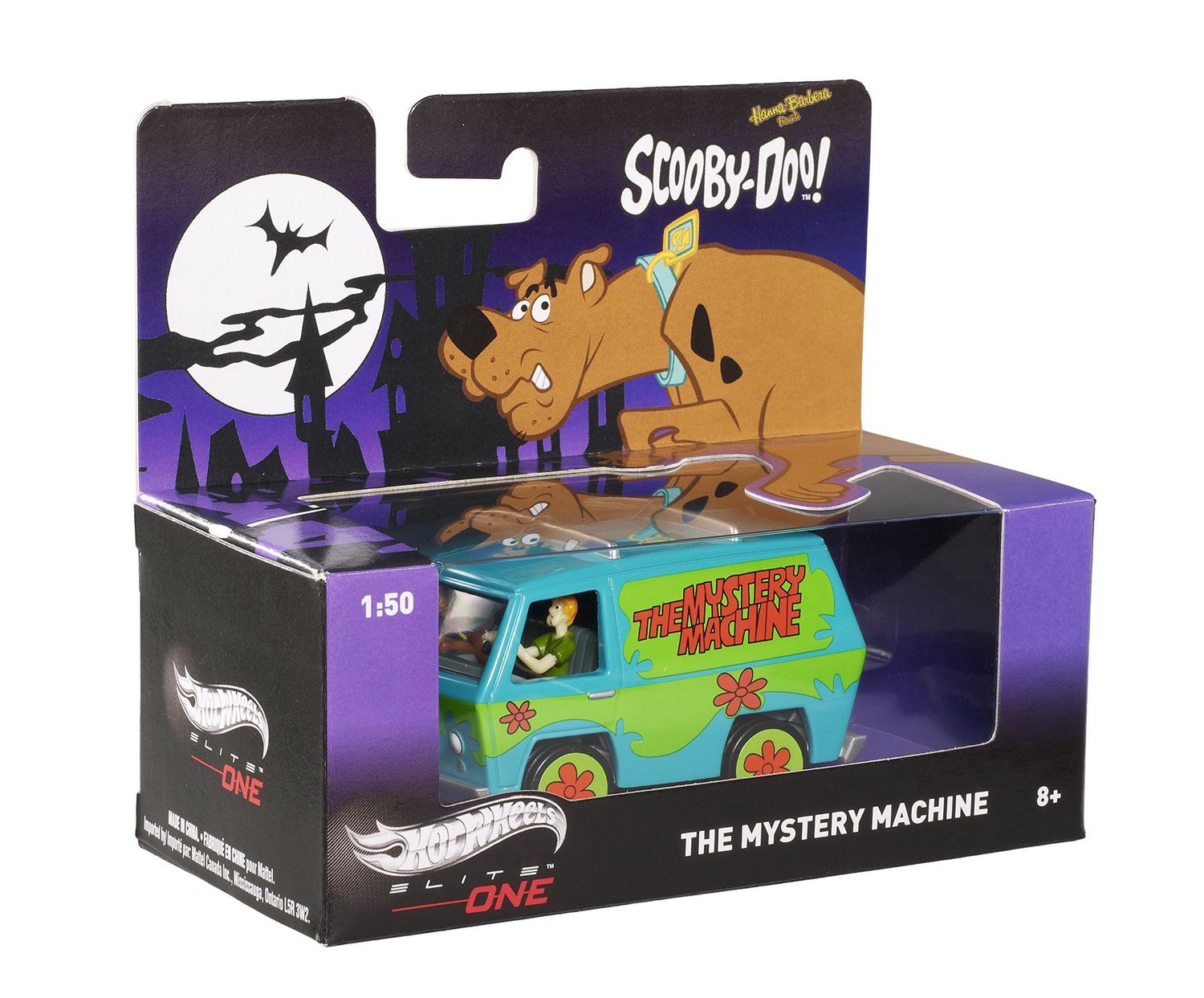 Hot Wheels Elite One 1/50 Scooby Doo The Mystery Machine