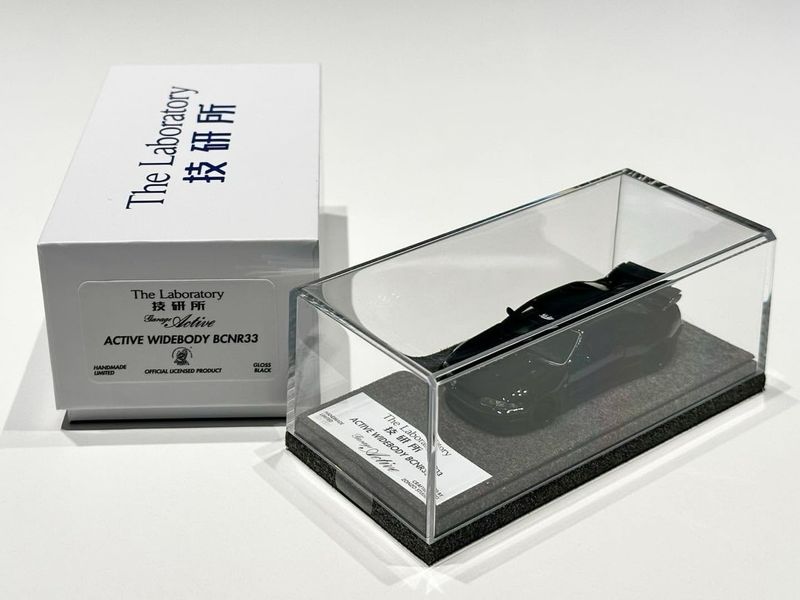 Zonzo The Laboratory 1/64 Resin Active Widebody BCNR33 Gloss Black Zonzo The Laboratory 1/64 Resin Active Widebody BCNR33 Gloss Black