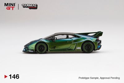 UNSEALED] #146 MINI GT LB☆WORKS Lamborghini Huracán GT Magic Green