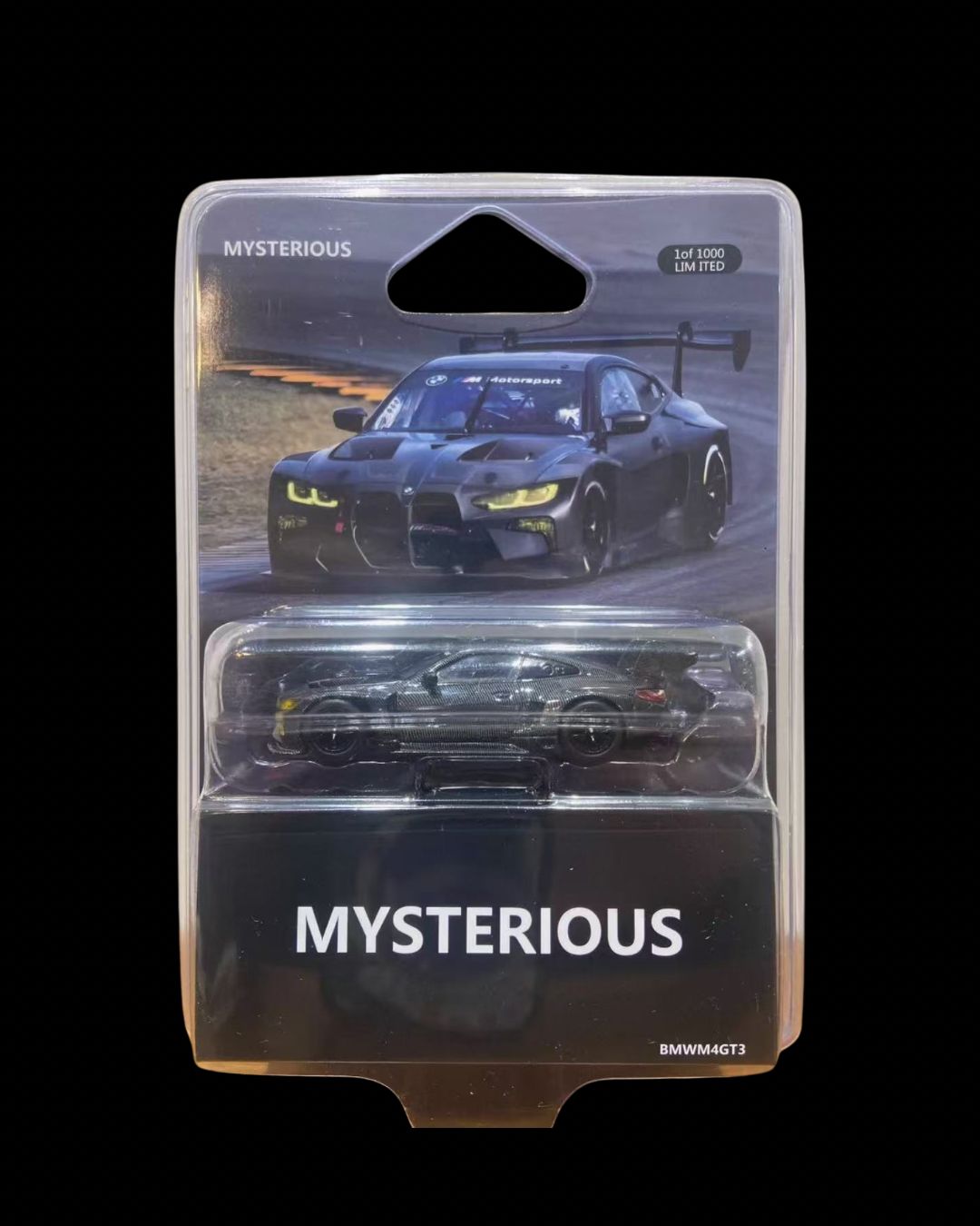 [PREORDER] MYSTERIOUS Model 1/64 BMW M4 GT3 Black