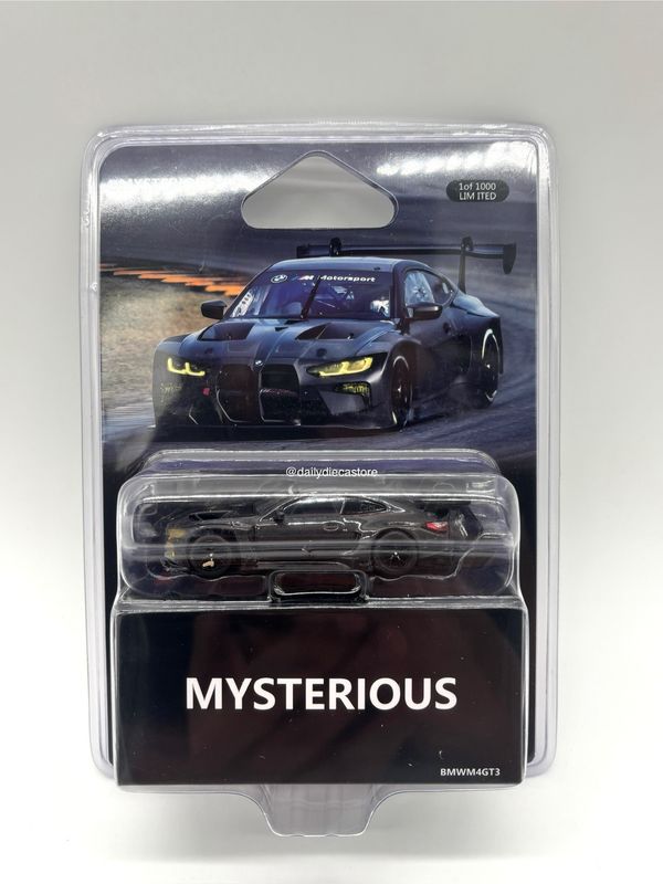 [PREORDER] MYSTERIOUS Model 1/64 BMW M4 GT3 Black