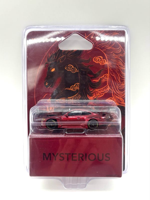 MYSTERIOUS Model 1/64 BMW M4 GT3 Red Year of The Horse Chinese New Year Edition Blister
