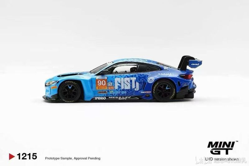 [PREORDER] #1215 MINI GT BMW M4 GT3 EVO #90 2025 China GT /w Trophy FIST Team AAI