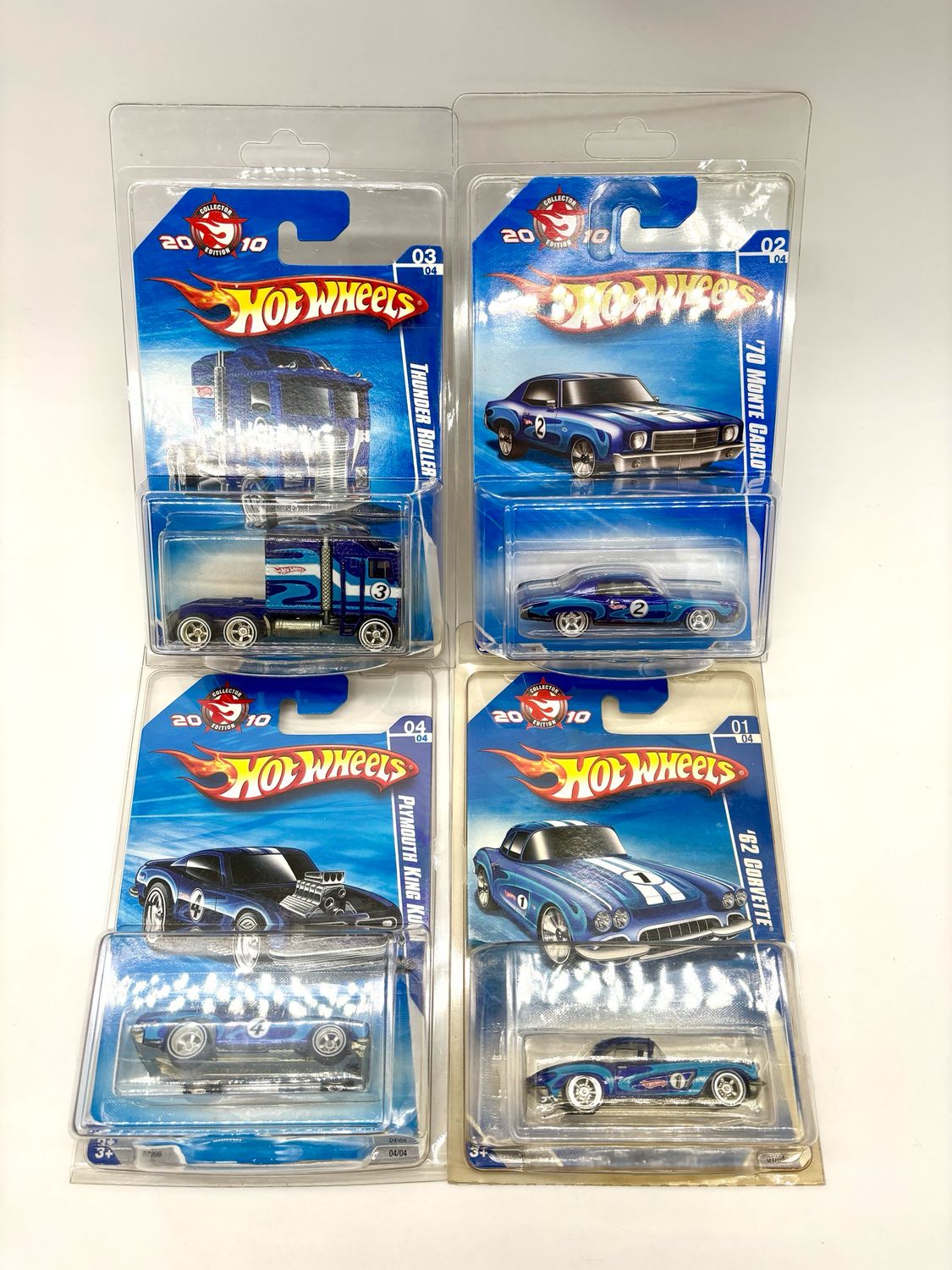 2010 Hot Wheels Collector Edition Set of 4 Bundle 2010 Hot Wheels Collector Edition Set of 4 Bundle