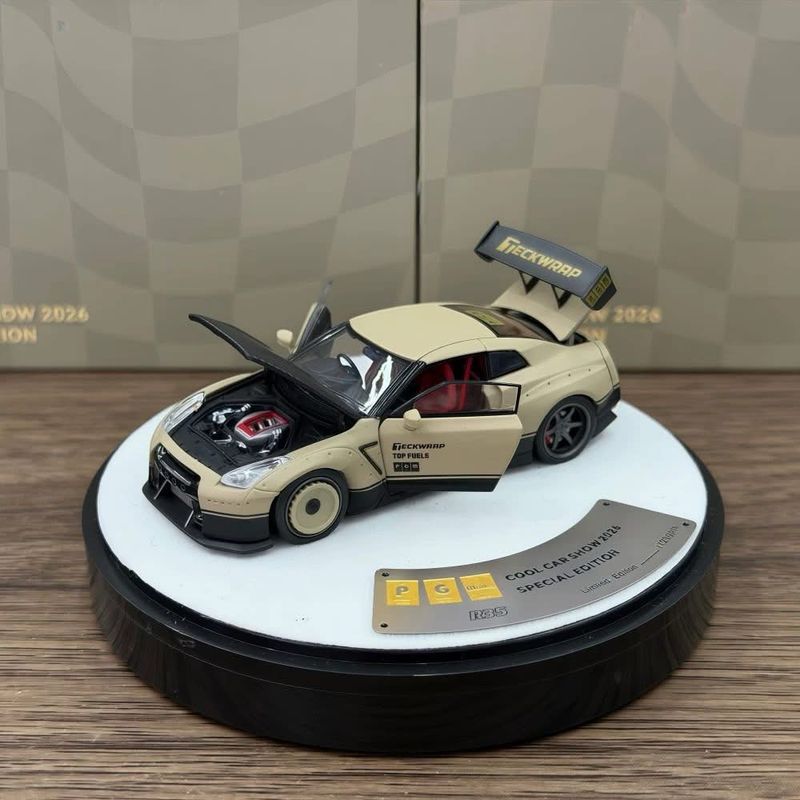PGM 1/64 Matte Desert Beige GT-R R35 | 2026 Cool Car Show