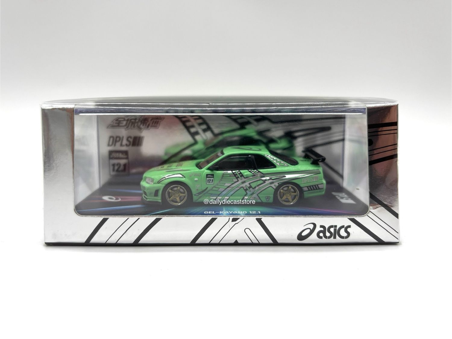 INNO64 x ASICS DPLS Gel Kayano Sneaker Drop Exclusive Nissan Skyline GT-R34 Seafoam Green | 2025 China Regional Exclusive