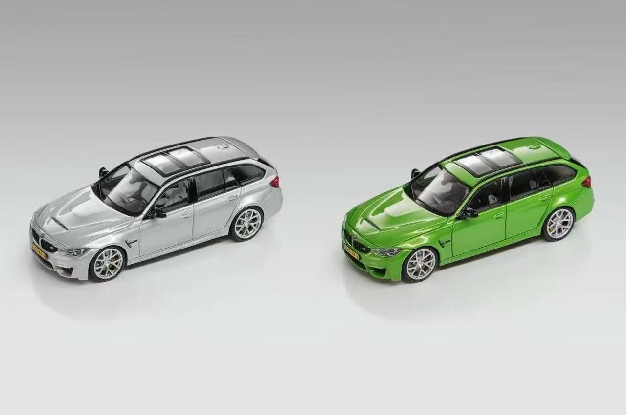 [PREORDER] Mortal Model BMW F81 Station Wagon Silver / Green Option | 2026 Cool Car Show