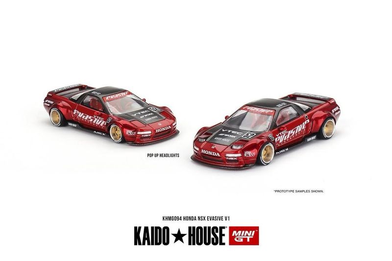 [UNSEALED] KAIDOHOUSE Honda NSX Evasive V1 Red (KHMG094)