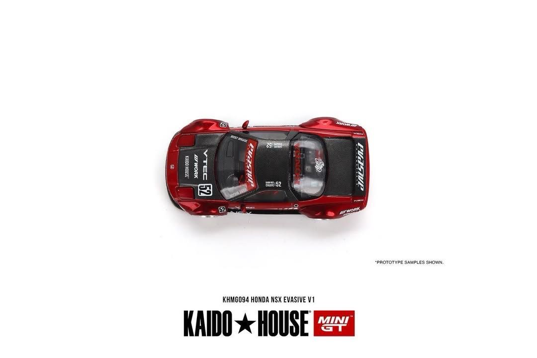 KAIDOHOUSE Honda NSX Evasive V1 Red (KHMG094) KAIDOHOUSE Honda NSX Evasive V1 Red (KHMG094)
