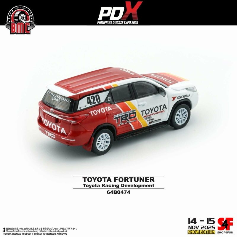 BMC Models Toyota Fortuner TRD | 2025 Philippines Diecast Expo