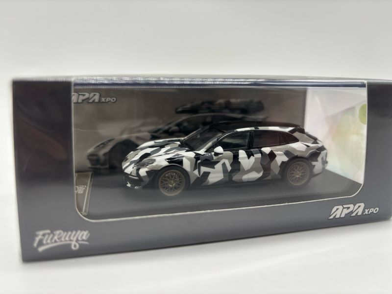Furuya 1/64 Panamera 971 Camouflage Gray Sport Turismo | 2025 Auto Passion Alliance (APA)