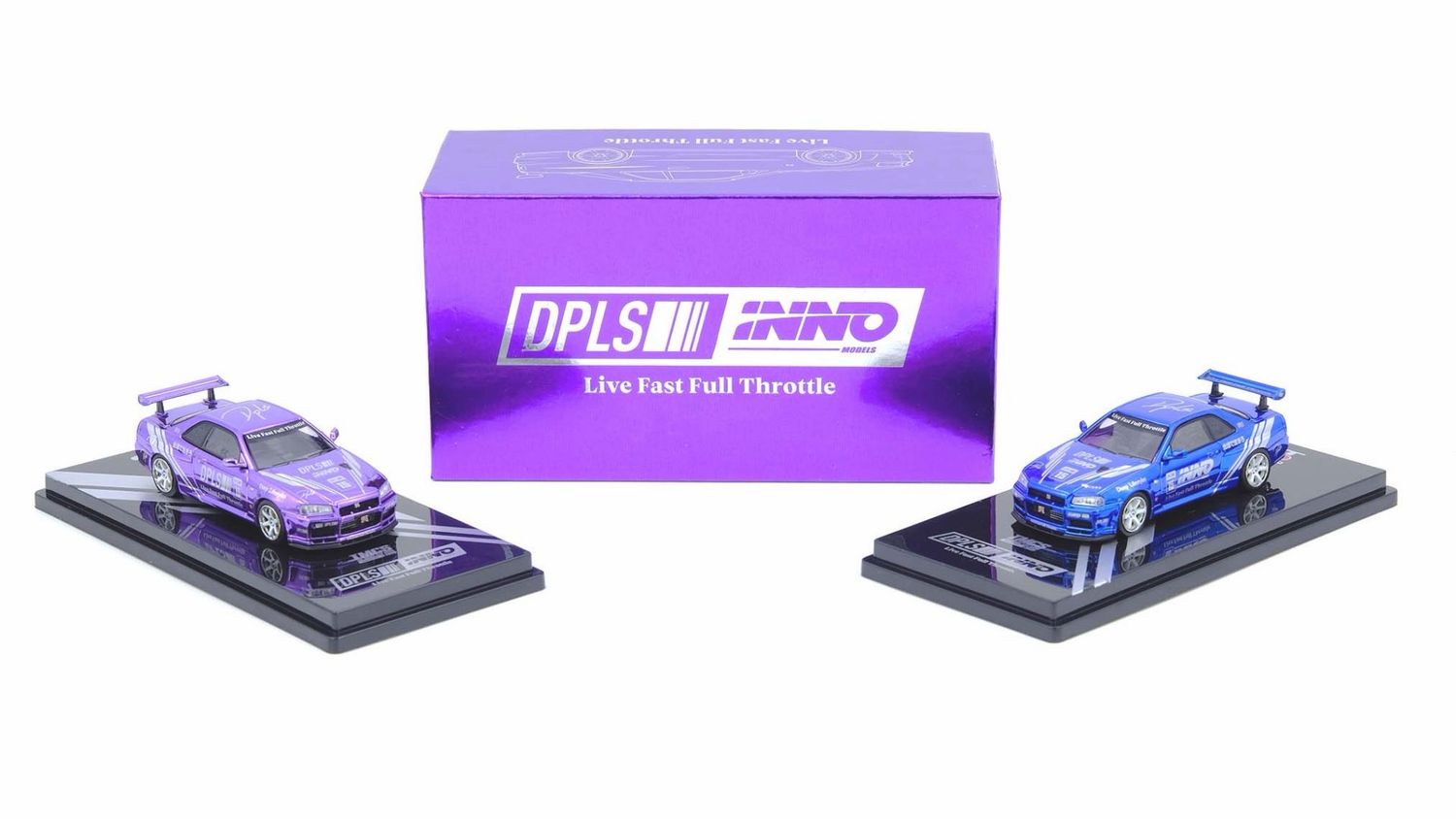 INNO64 x DPLS Nissan Skyline GT-R34 Blue | Chance of Chase | 2025 The Model Car Show Malaysia