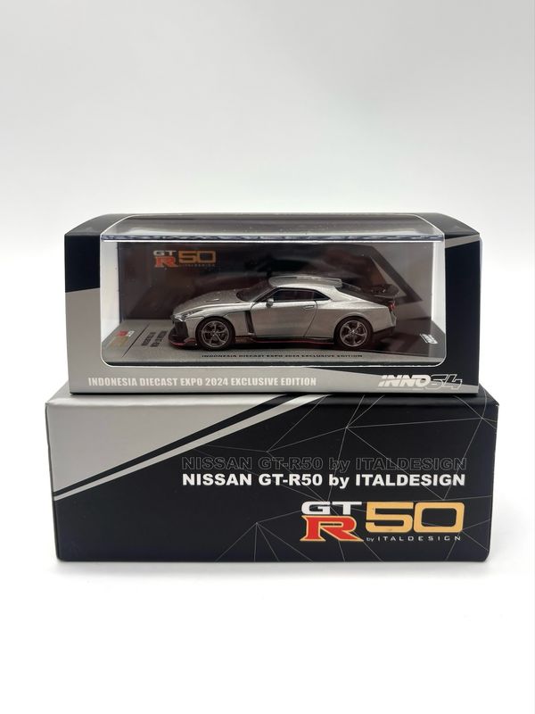 [UNSEALED] INNO64 Nissan GT-R50 By ITALDESIGN | 2024 Indonesia Diecast Expo (IDE11)