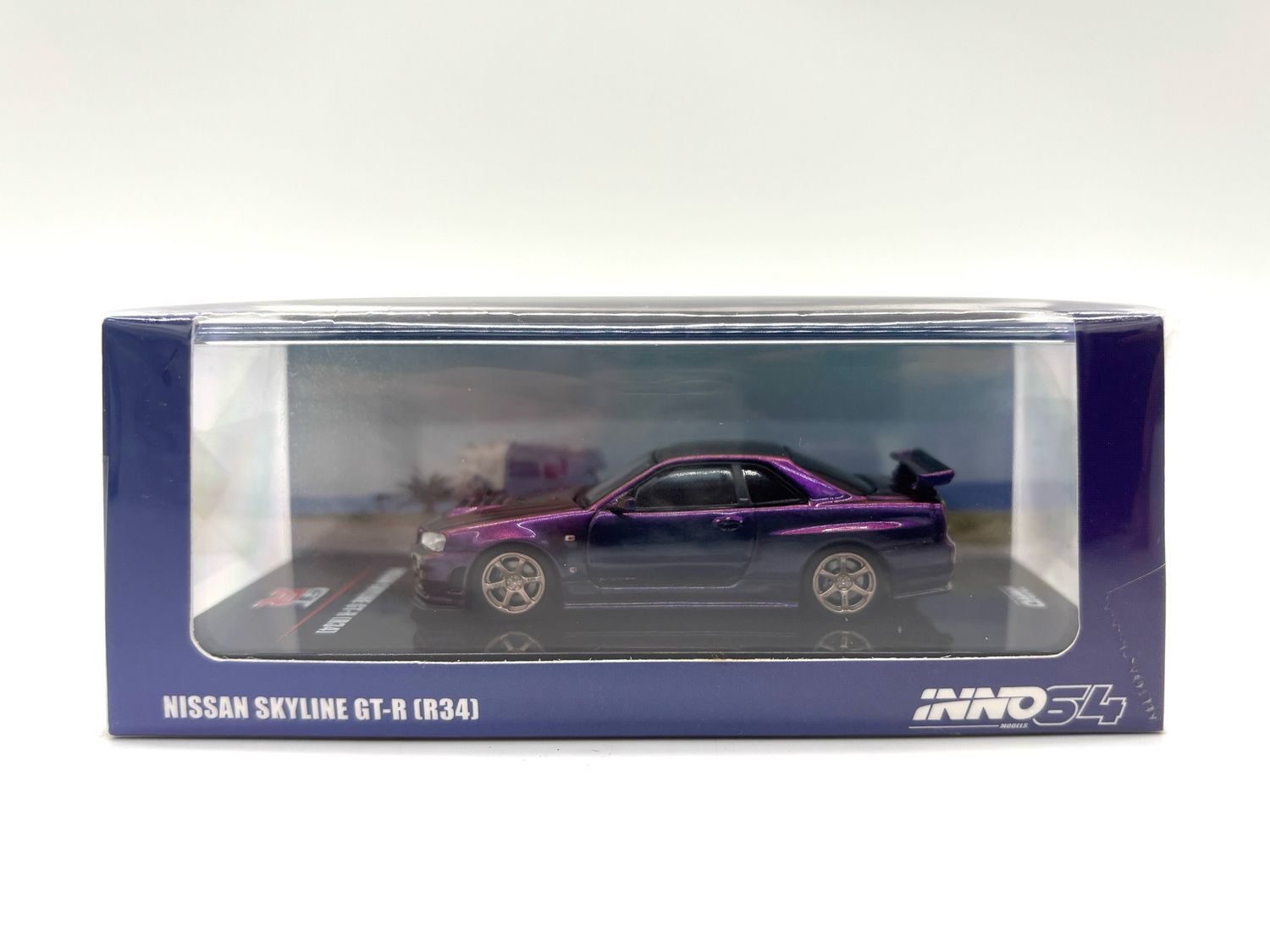INNO64 Nissan Skyline GT-R (R34) Midnight Purple