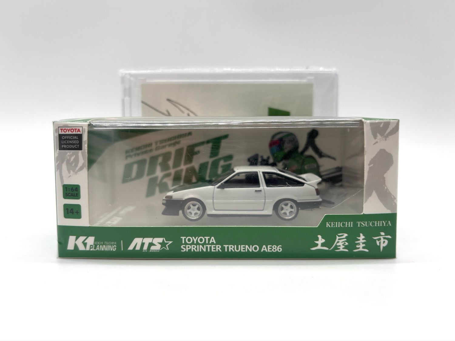 ATS Model x Keiichi Tsuchiya Toyota Sprinter Trueno AE86 with Signature Card | 2026 GT Show