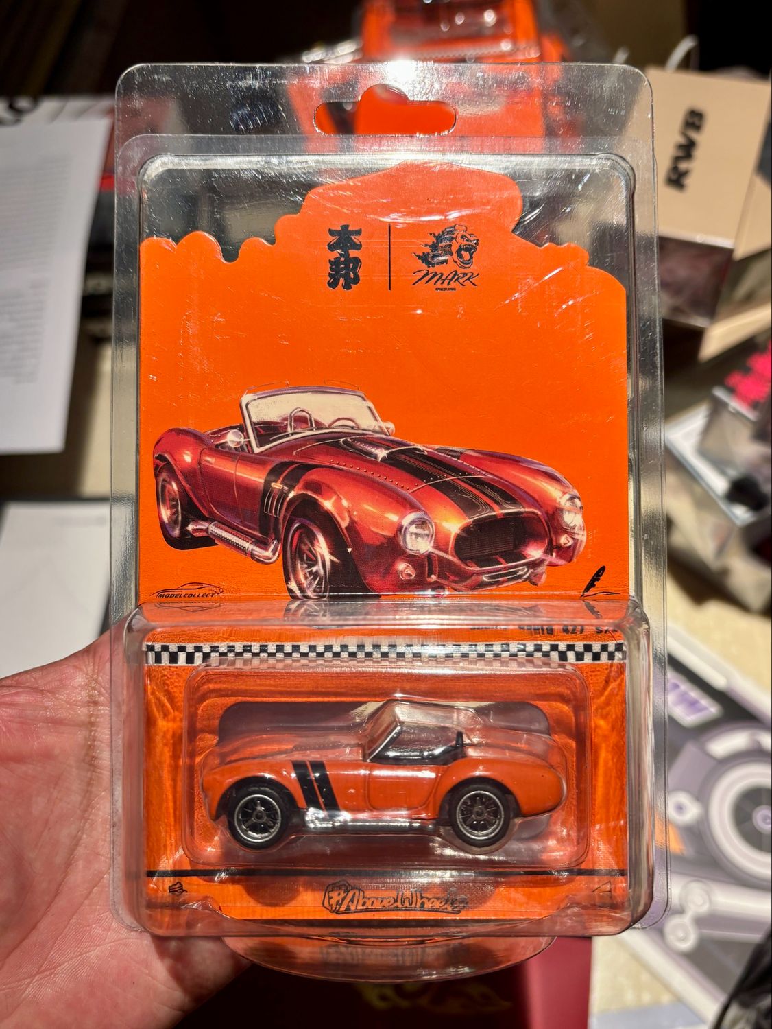 [PREORDER] Mark Lu x Above Customs Shelby Cobra 427 S/C Mandarin Orange | 2026 GT Show