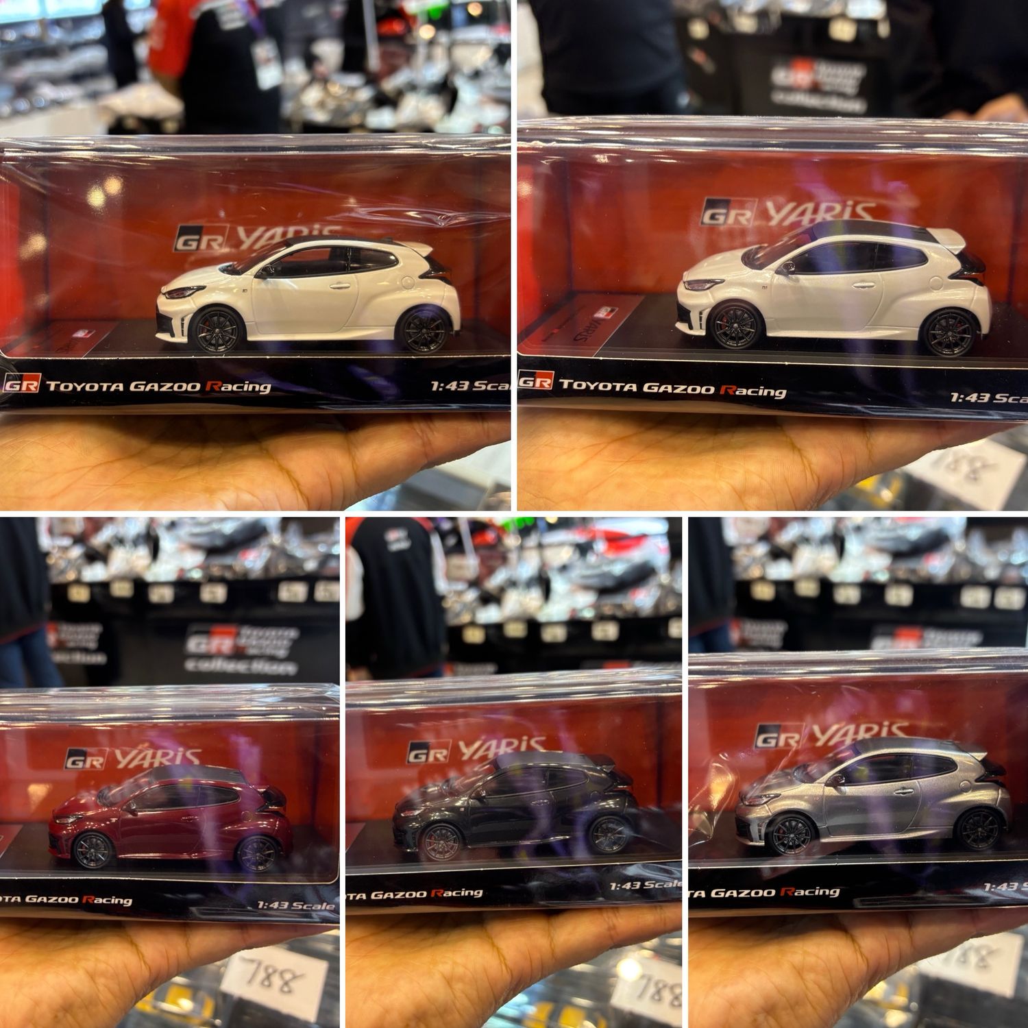 GR Gazoo Racing Collection 1/43 GR Yaris | Multi Color Options | 2026 GT Show GR Gazoo Racing Collection 1/43 GR Yaris | Multi Color Options | 2026 GT Show