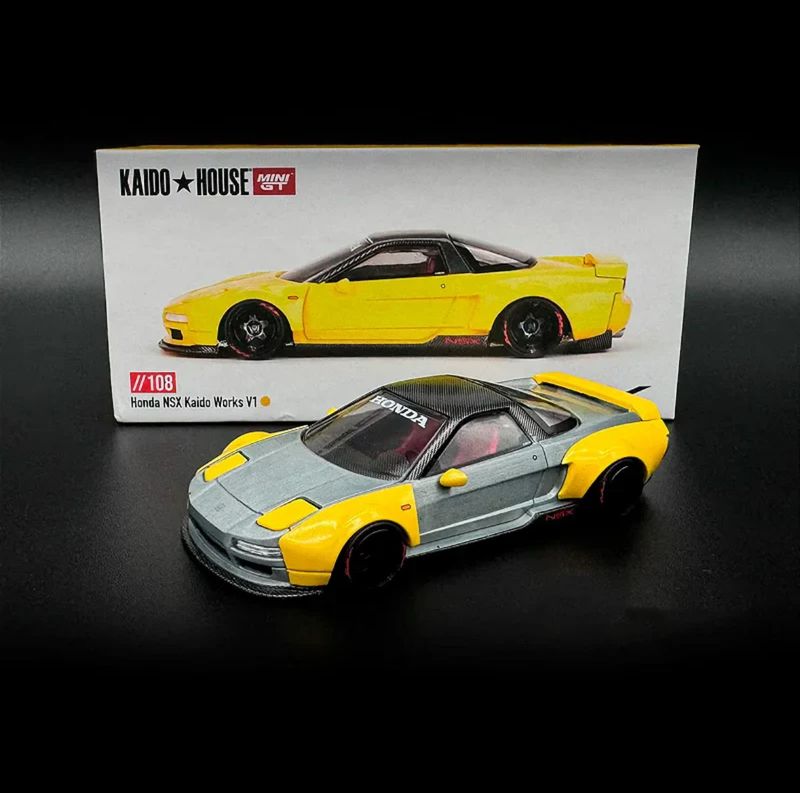 KAIDOHOUSE Honda NSX Kaido Works V1 Yellow (KHMG108) Chase KAIDOHOUSE Honda NSX Kaido Works V1 Yellow (KHMG108) Chase