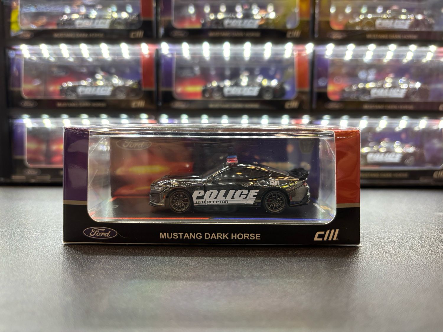CM Model Ford Mustang Dark Horse Police Interceptor | 2026 GT Show CM Model Ford Mustang Dark Horse Police Interceptor | 2026 GT Show
