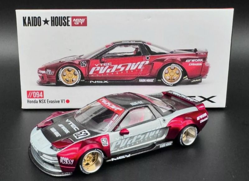KAIDOHOUSE Honda NSX Evasive V1 Red (KHMG094) Chase