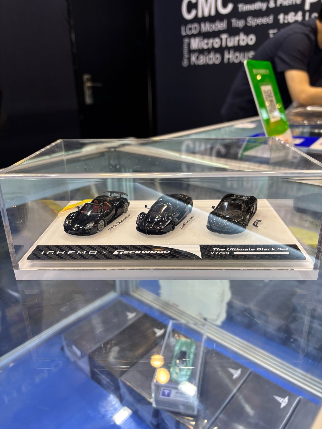 ICHEMO x Teckwrap Resin The Ultimate Black Set Porsche 918 Spyder