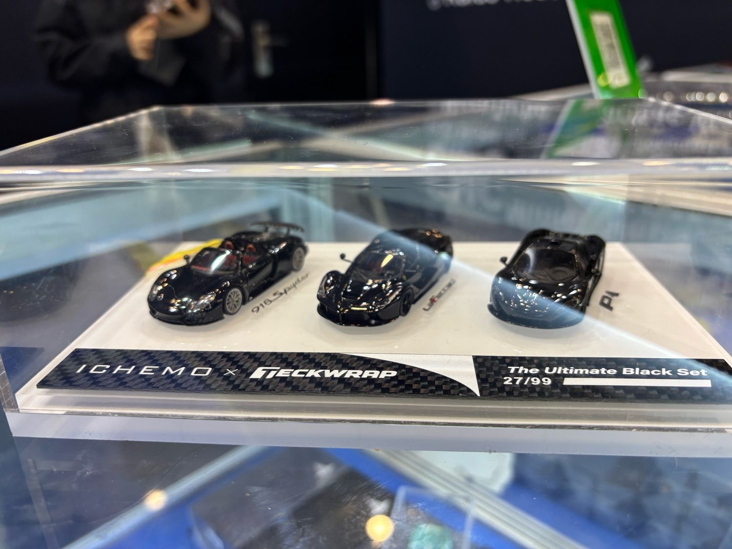 ICHEMO x Teckwrap Resin The Ultimate Black Set Porsche 918 Spyder