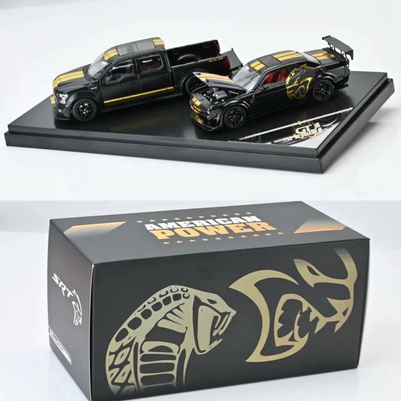 [PREORDER] ICHEMO American Power Shelby F150 &amp; SRT Hellcat Twin Car Box Set | 2026 GT Show
