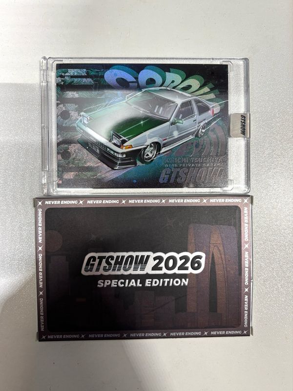 2026 GT Show VIP Exclusive Collectible Cards Random Design Assortments | Numbered /999