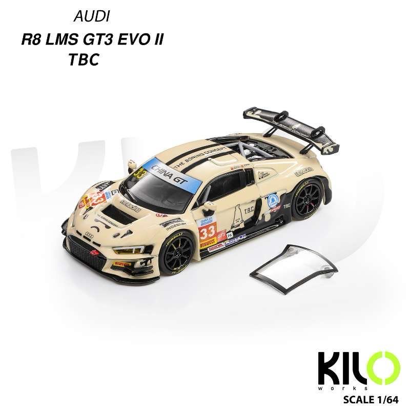 [PREORDER] KILOworks x T.B.C The Boring Concept Audi R8 LMS GT3 EVO II