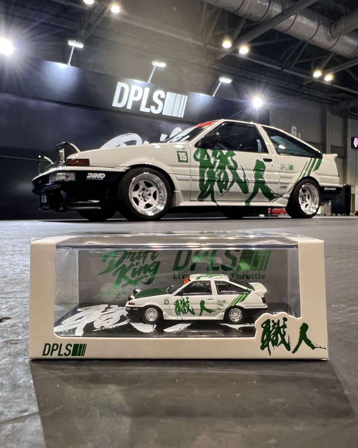 INNO64 x DPLS Toyota Sprinter Trueno AE86 “Keiichi Tsuchiya