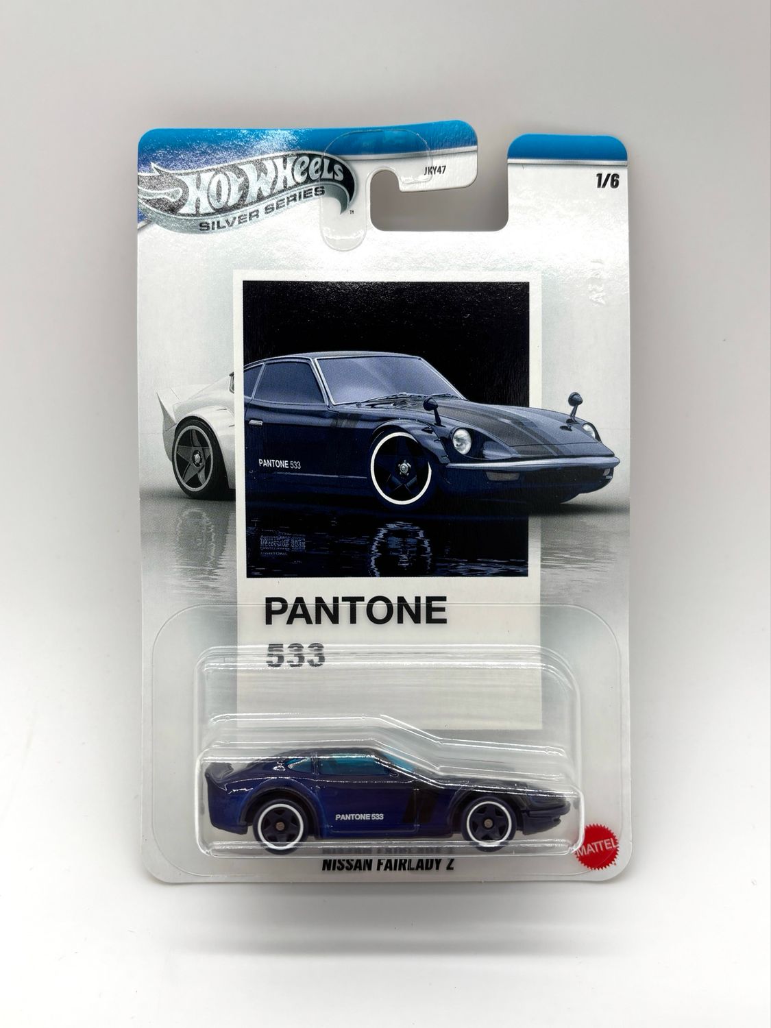 Hot Wheels Silver Series Pantone 533 Nissan Fairlady Z Blue