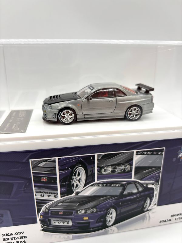 Demon King Nissan Skyline GTR34 Zamac Chase | The Diecast Expo 2025