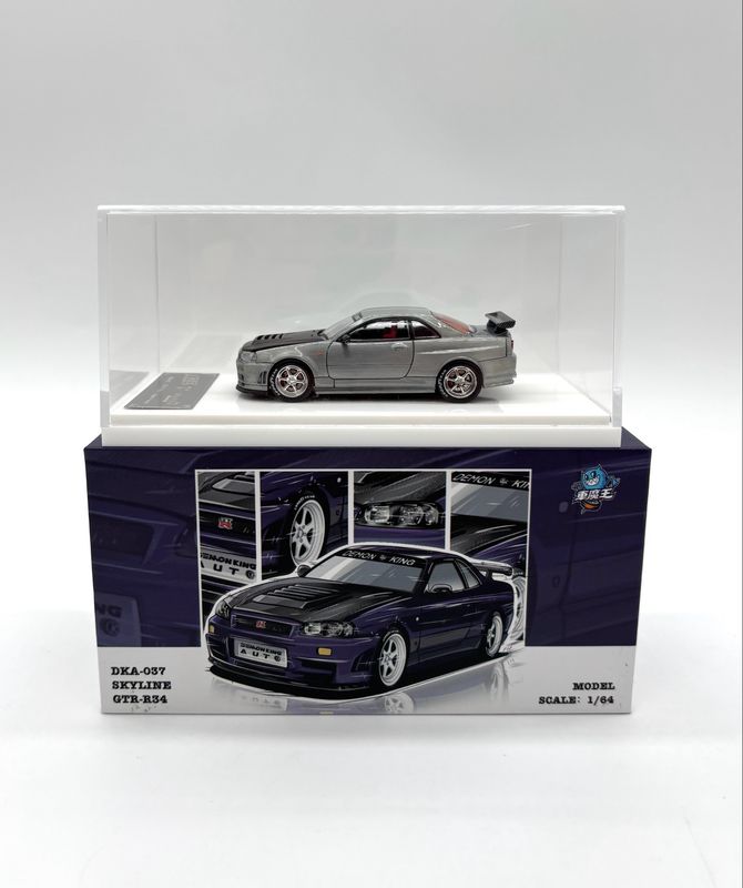 Demon King Nissan Skyline GTR34 Zamac Chase | The Diecast Expo 2025 Demon King Nissan Skyline GTR34 Zamac Chase | The Diecast Expo 2025