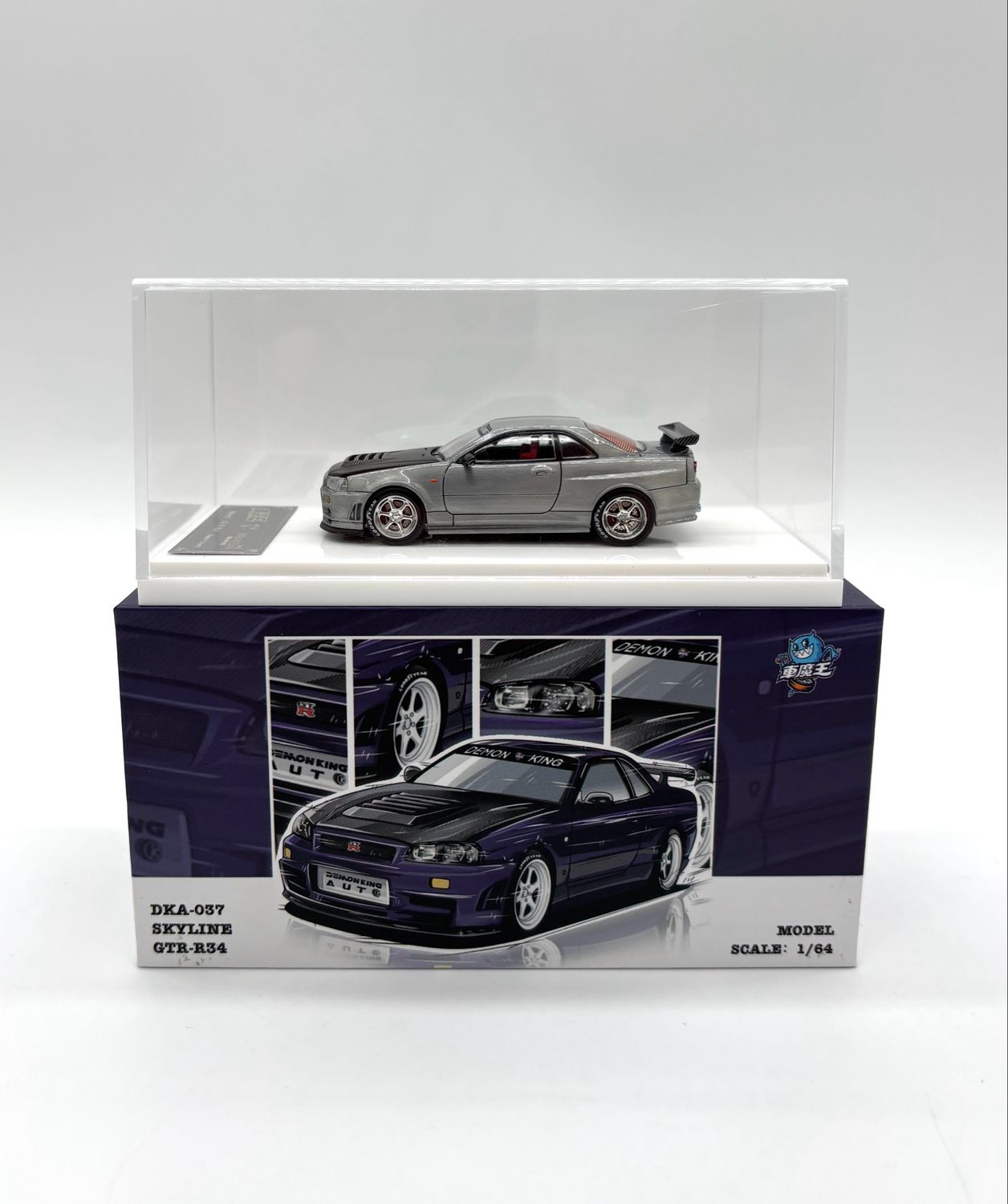 Demon King Nissan Skyline GTR34 Zamac Chase | The Diecast Expo 2025